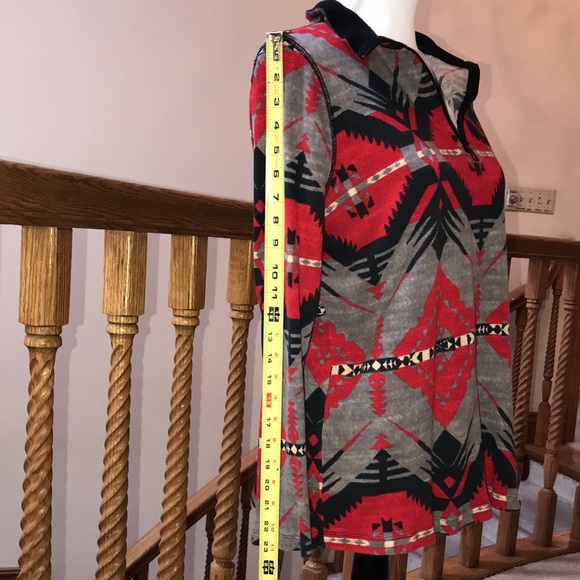 Lauren Active by Ralph Lauren Long Sleeve 1/4 Zip Shirt, EUC! - Picture 15 of 15